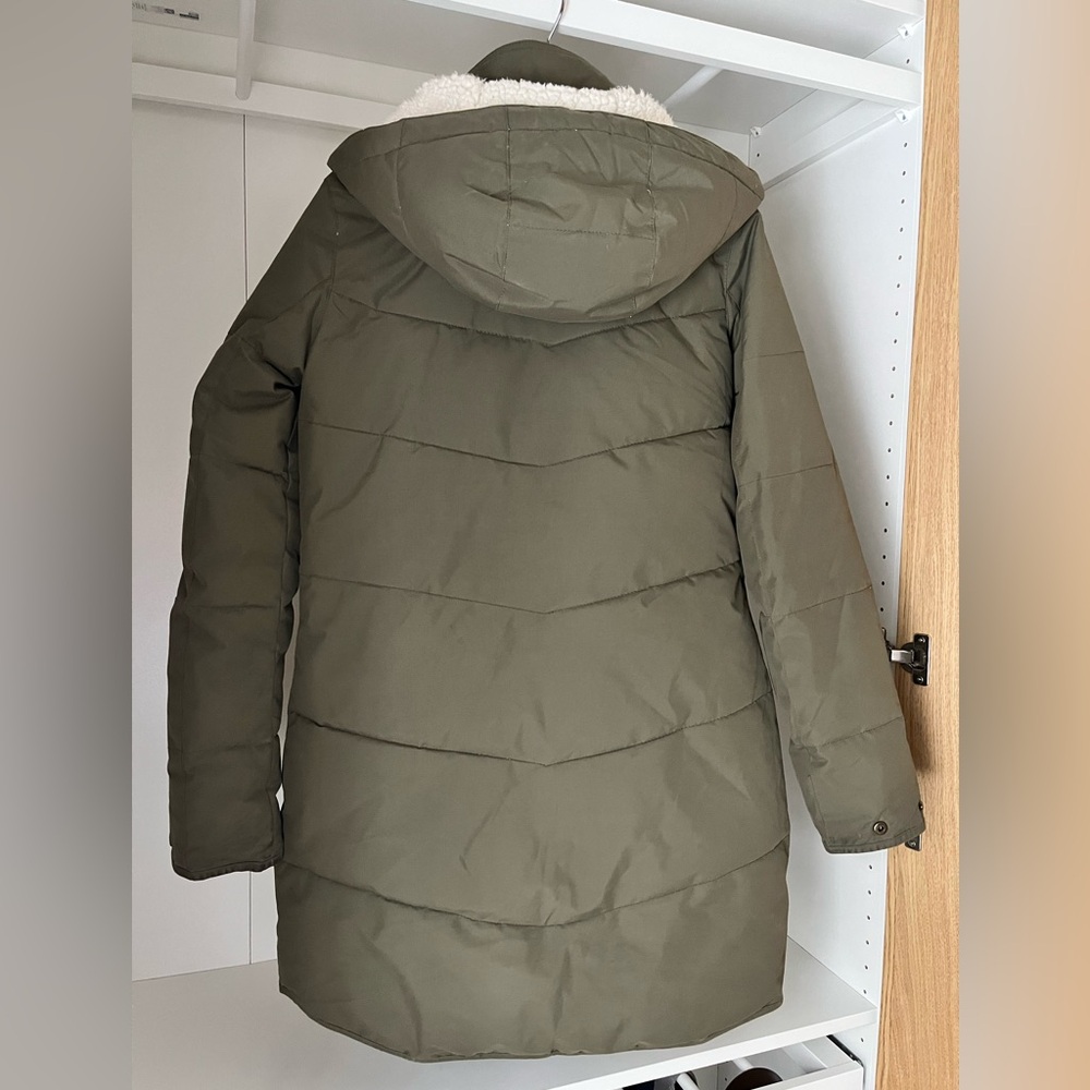 Roxy Ellie Hooded Waterproof Puffer Jacket Sz Small (no fur included) - Picture 3 of 8